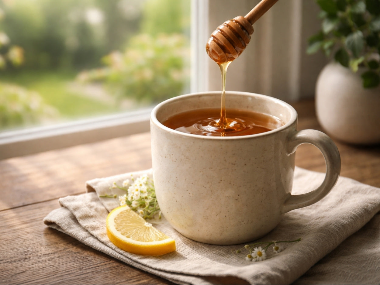 Is honing goed voor je keel?