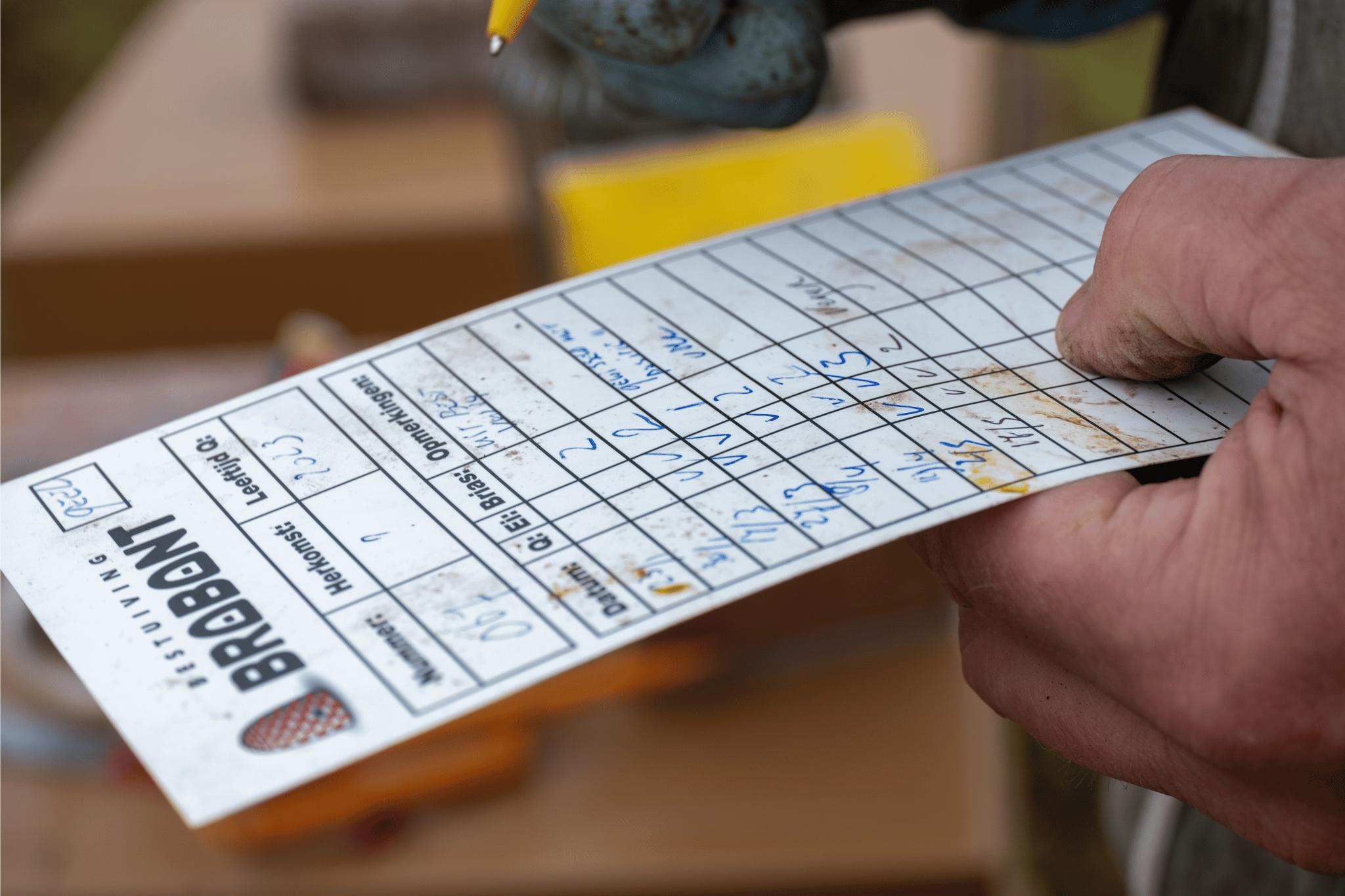 Kladblok van Bestuiving Brabant